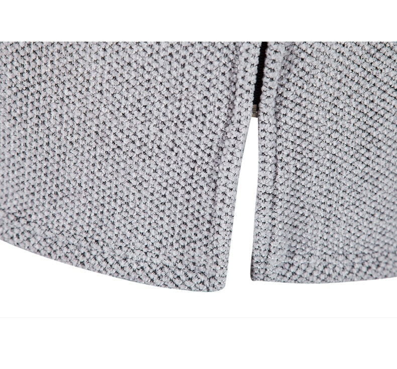 Long Hooded Jacket for Men | Zip-Up Outerwear