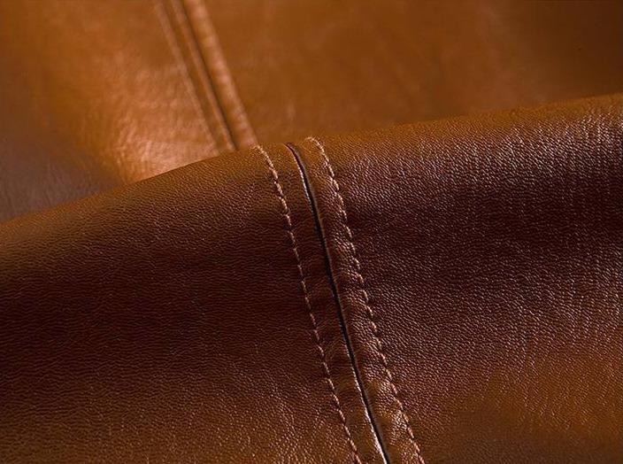 Black Leather Blazer for Men