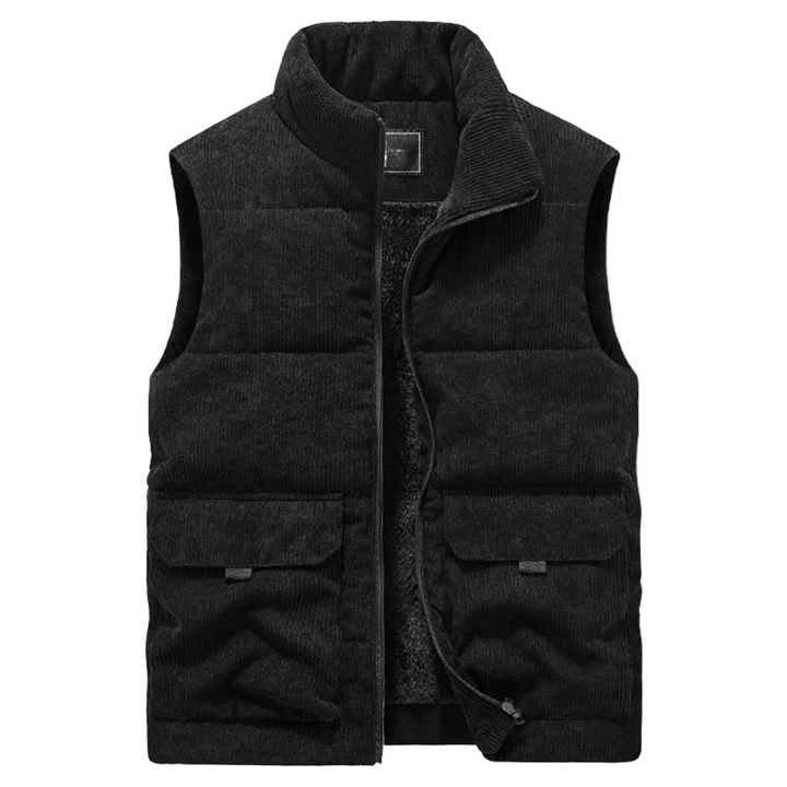 Corduroy Winter Vest for Men