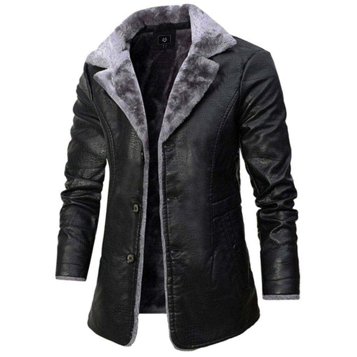 Stylish Faux Fur Winter Coat for Men