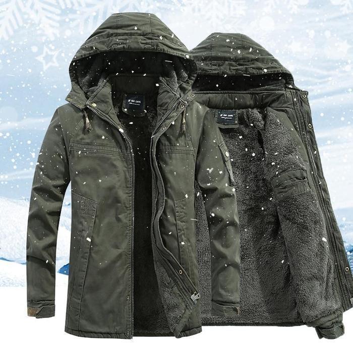 Stylish Winter Jacket with Hood for Men