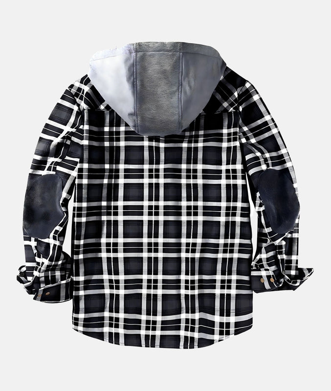 Plaid Flannel Jacket for Men
