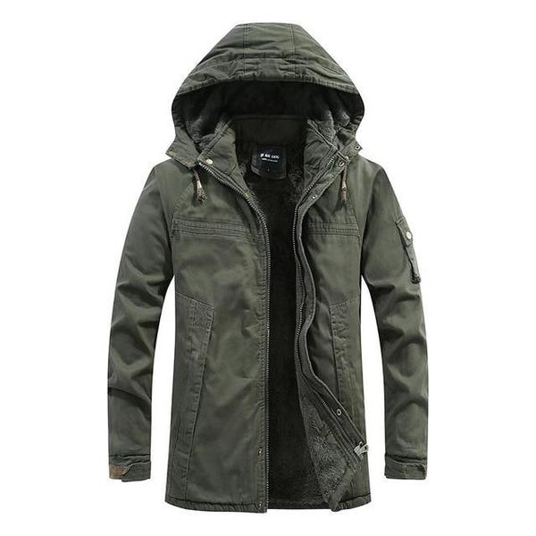 Stylish Winter Jacket with Hood for Men