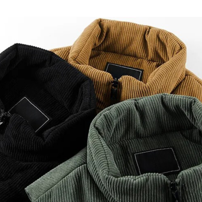 Corduroy Winter Vest for Men