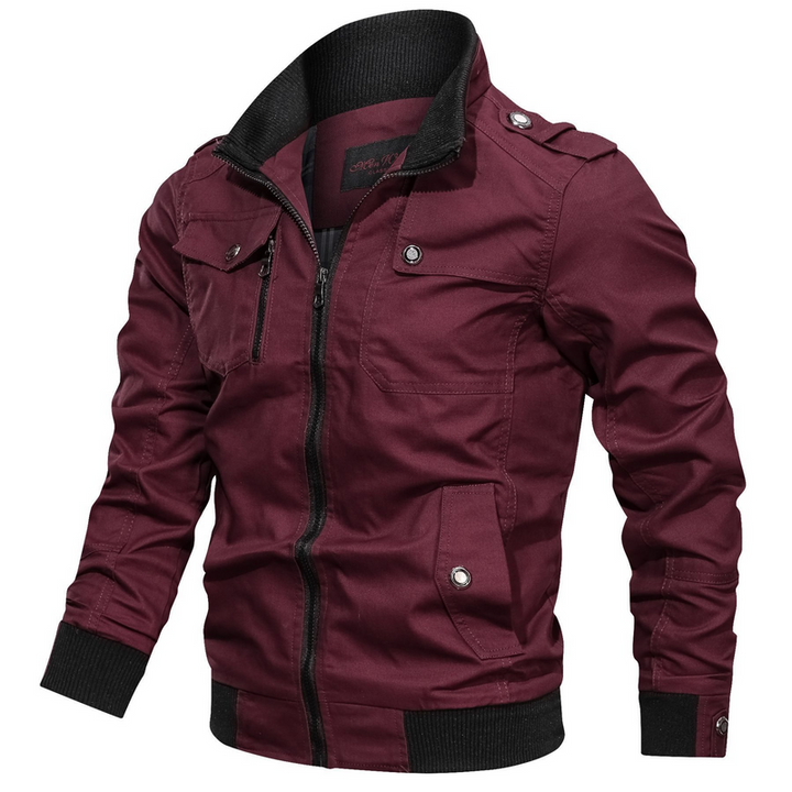 Casual Cargo Winter Jacket for Men