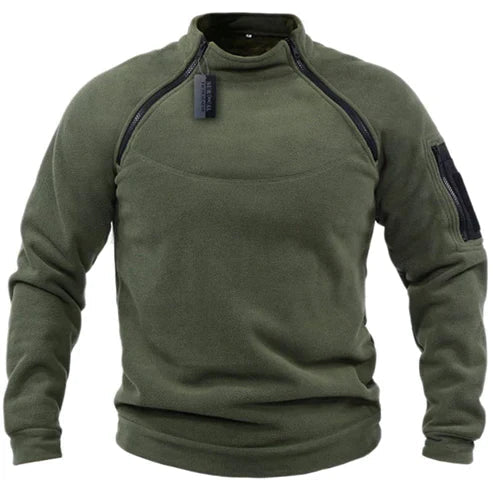 Military Style Pullover for Men