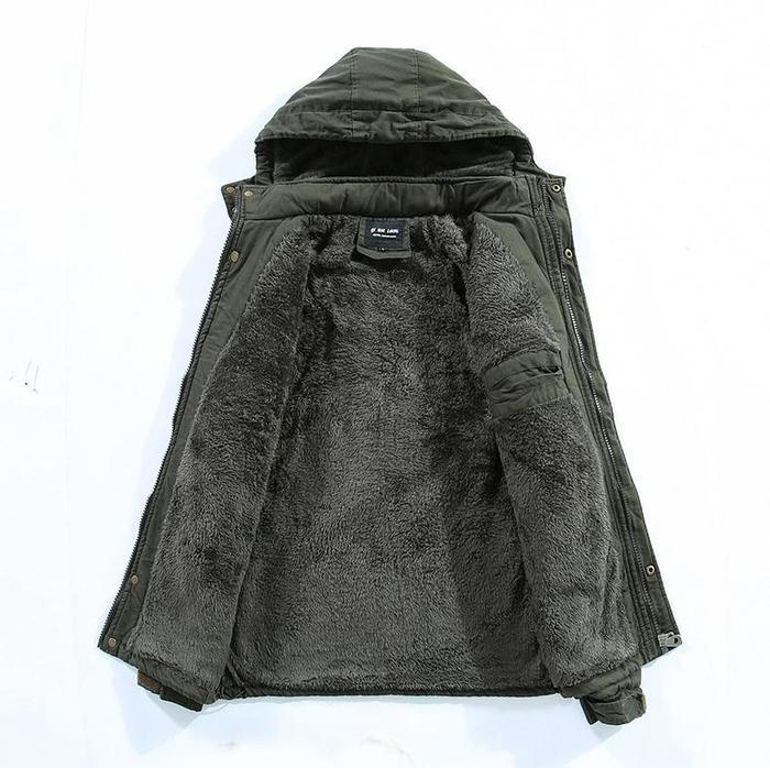 Stylish Winter Jacket with Hood for Men