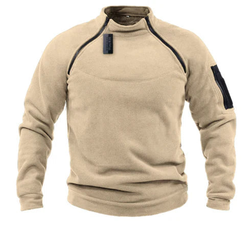 Military Style Pullover for Men