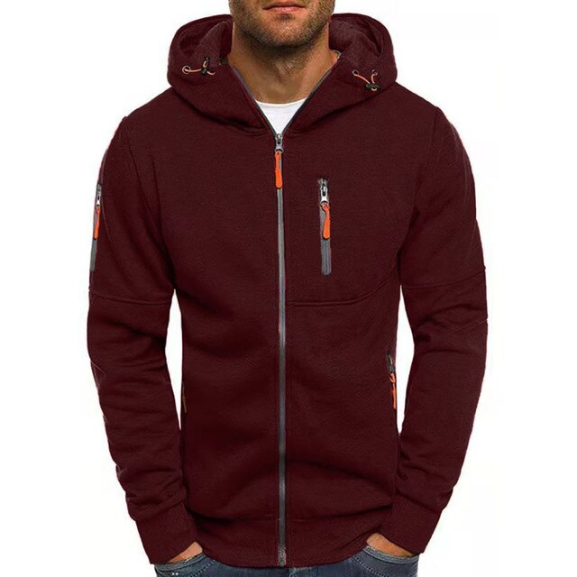 Sporty Hoodie Jacket for Men