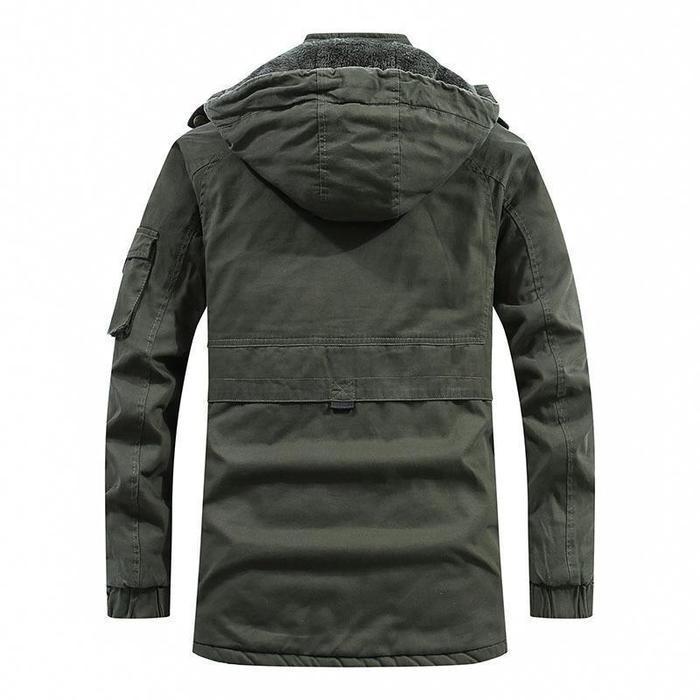 Stylish Winter Jacket with Hood for Men