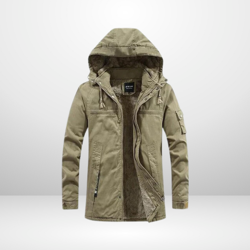 Stylish Winter Jacket with Hood for Men