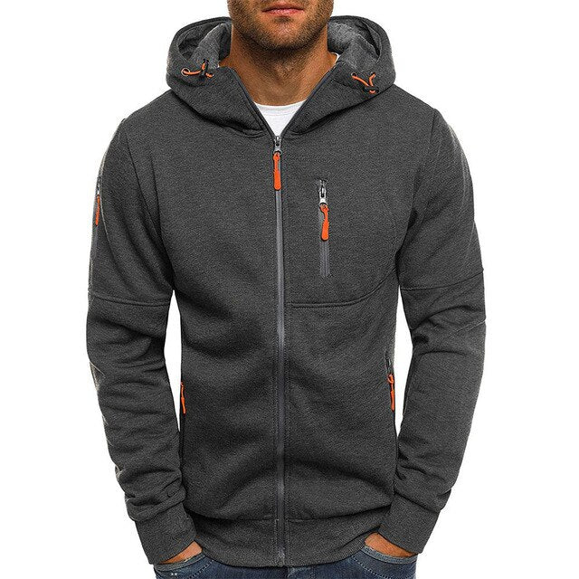 Sporty Hoodie Jacket for Men