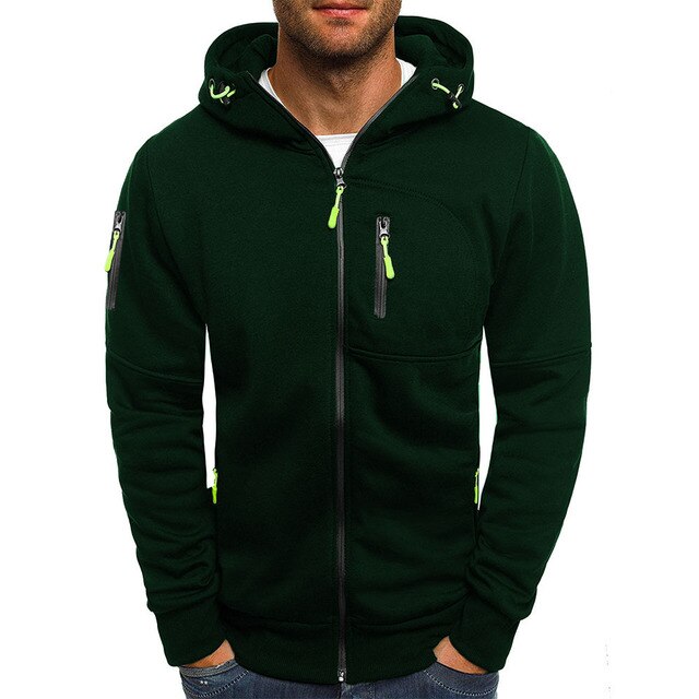Sporty Hoodie Jacket for Men