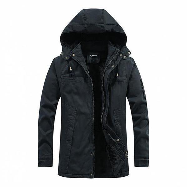 Stylish Winter Jacket with Hood for Men