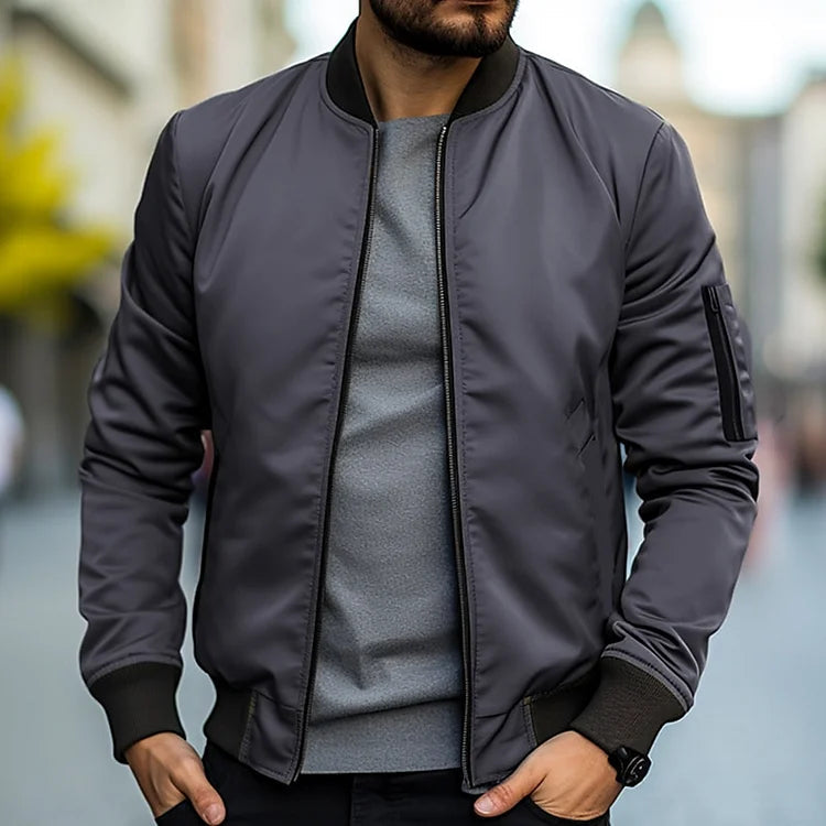 Classic Bomber Jacket for Men