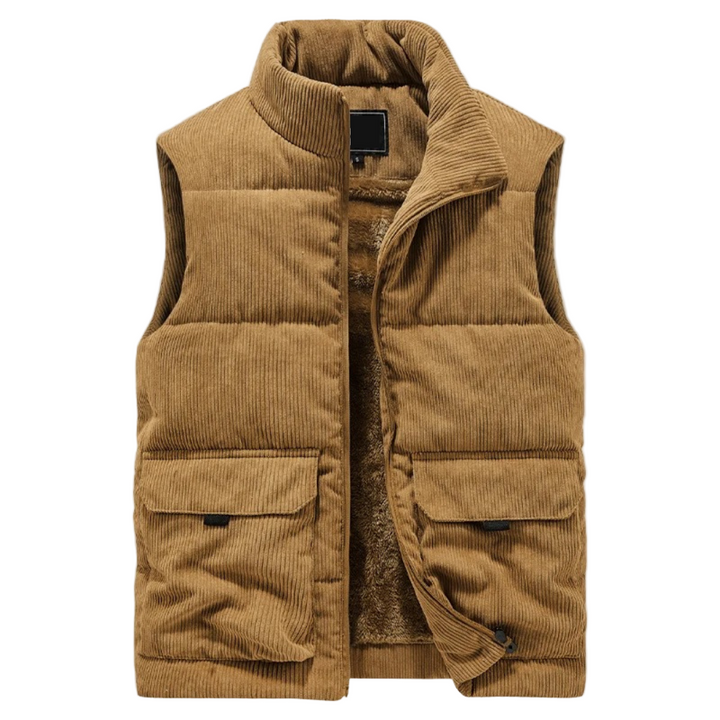 Corduroy Winter Vest for Men