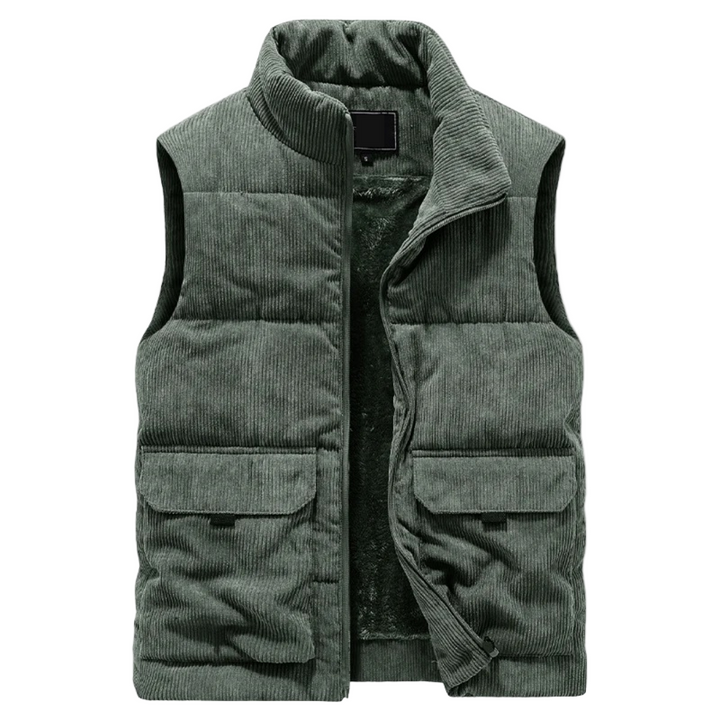 Corduroy Winter Vest for Men