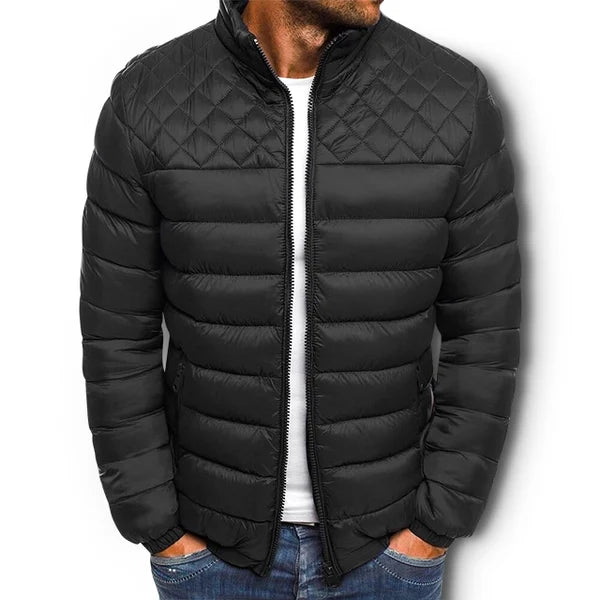Winter Jacket for Men | Lined Outerwear with Pockets