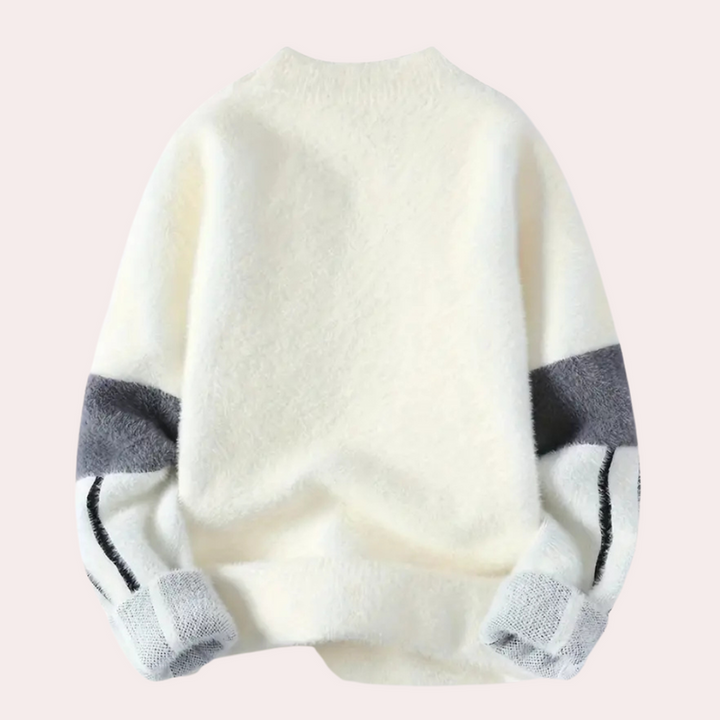 Knitted Sweater for Men | Textured