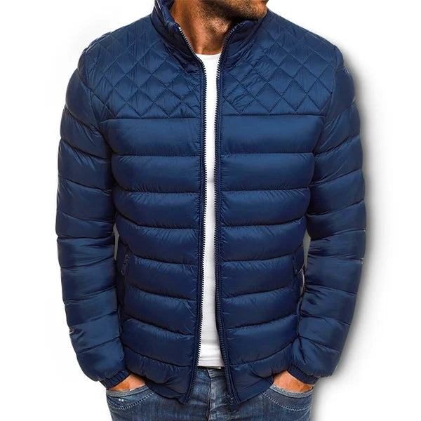 Winter Jacket for Men | Lined Outerwear with Pockets