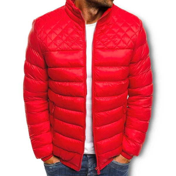 Winter Jacket for Men | Lined Outerwear with Pockets