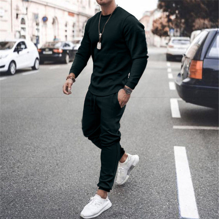 Men's Sweatshirt and Pants Activewear Set | Two-Piece