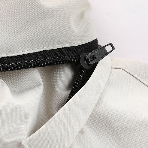 Winter Jacket for Men | Hooded Coat with Zippers and Pockets